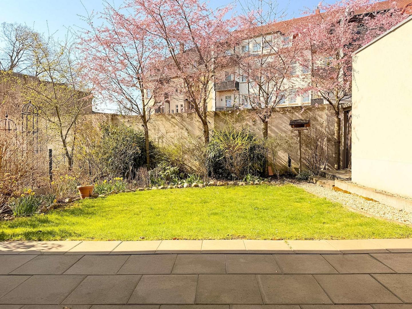 87 qm Gartenfläche