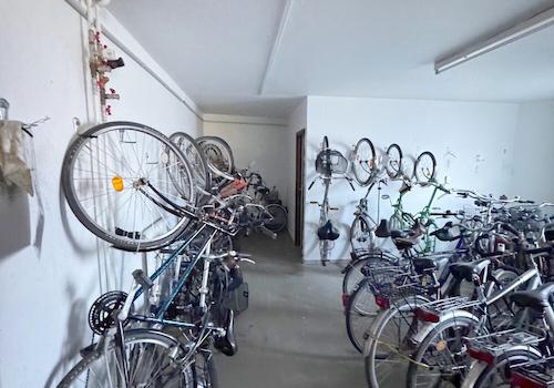 Abstellraum für Fahrräder