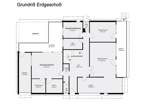 Grundriss Erdgeschoss