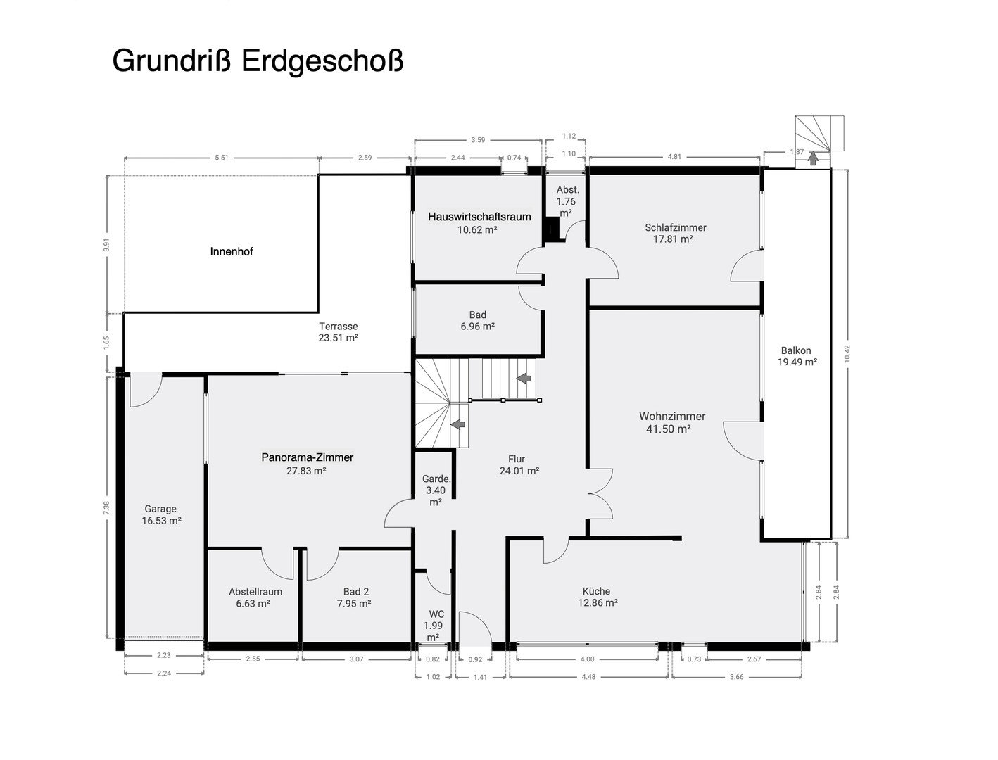 Grundriss Erdgeschoss