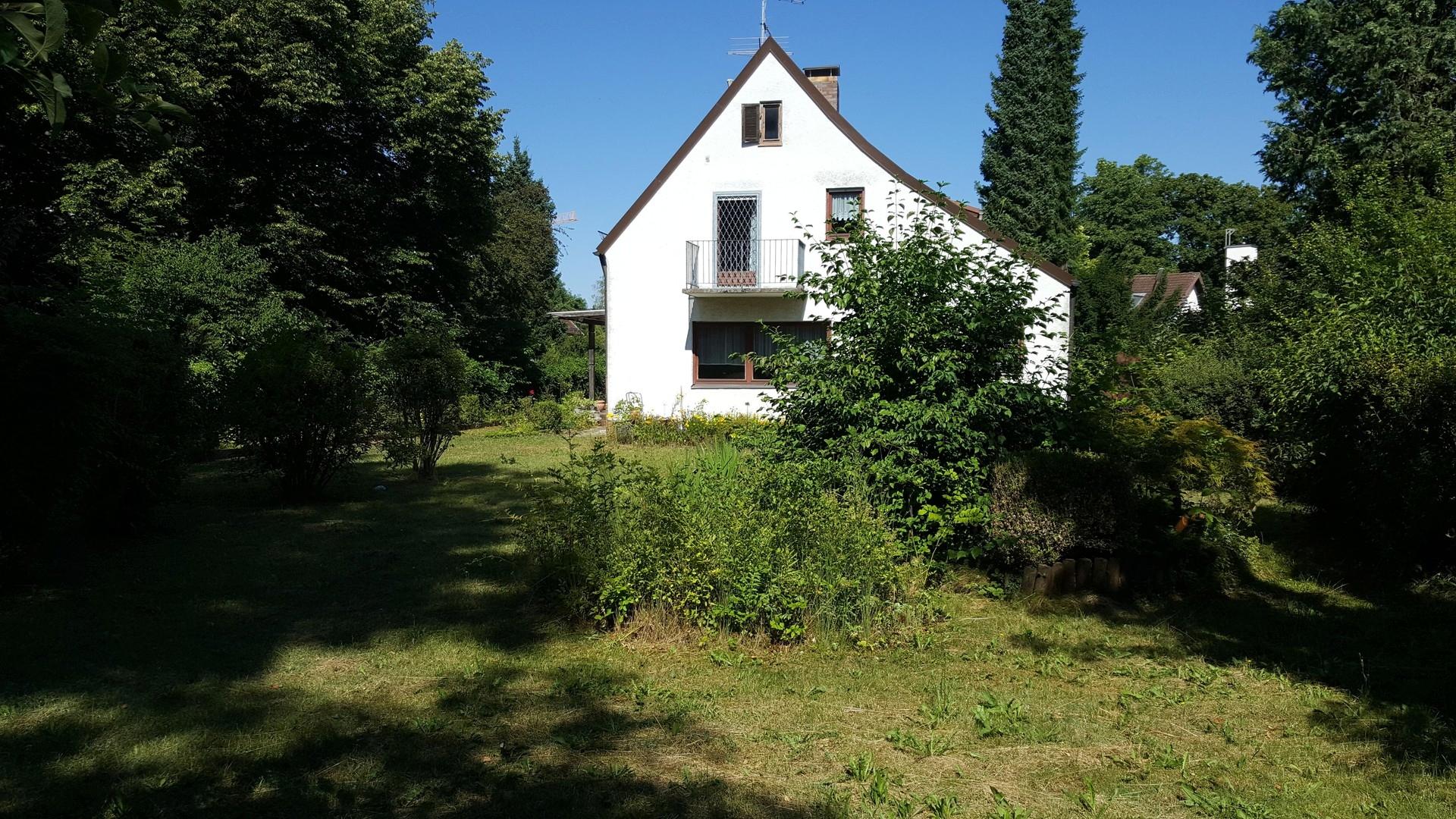 Garten / Rückansicht Altbest.