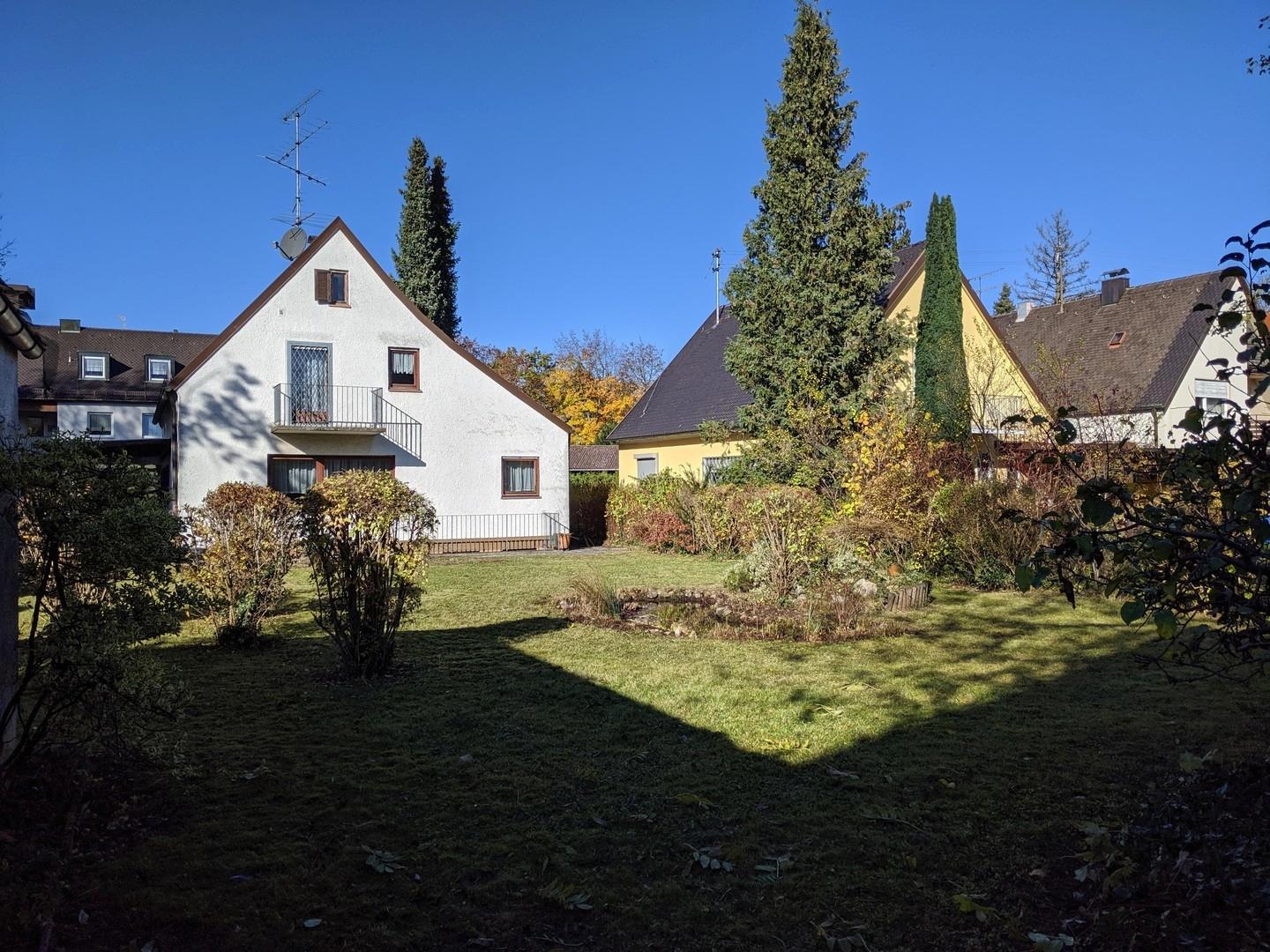 Garten / Rückansicht Altbest.