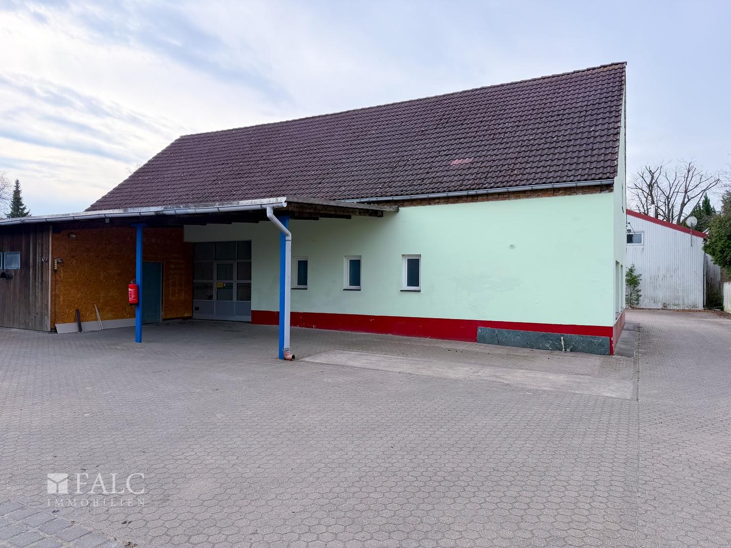 Rückseite Gebäude
