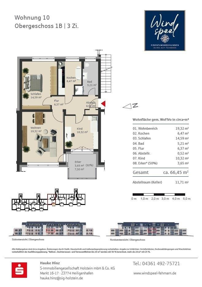 Grundriss Wohnung 10