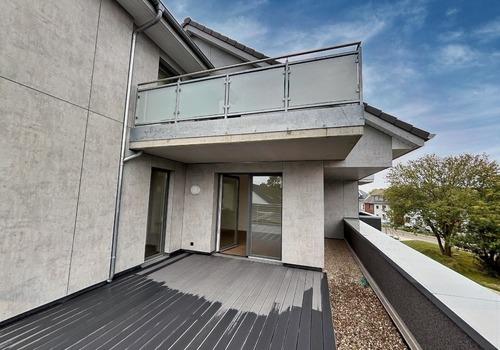 Dachterrasse und Balkon