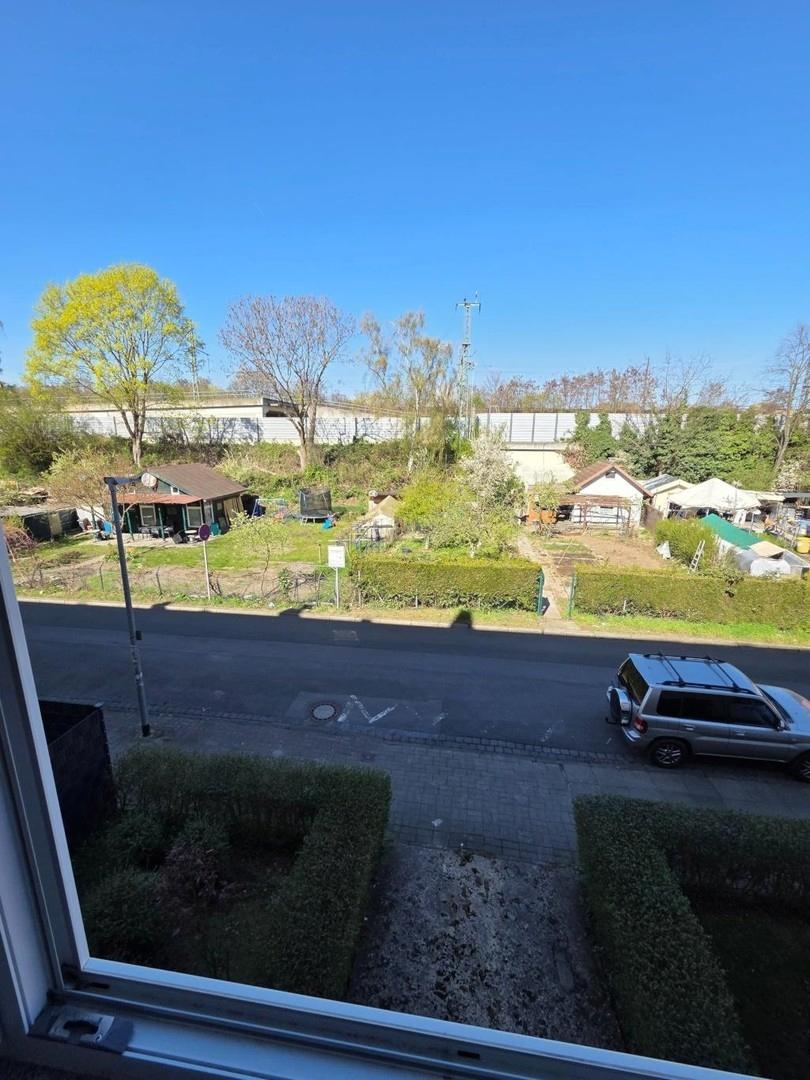 Blick aus dem Fenster