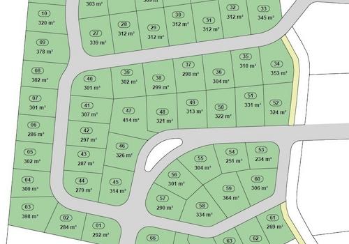 Grundstücksplan - Gesamt