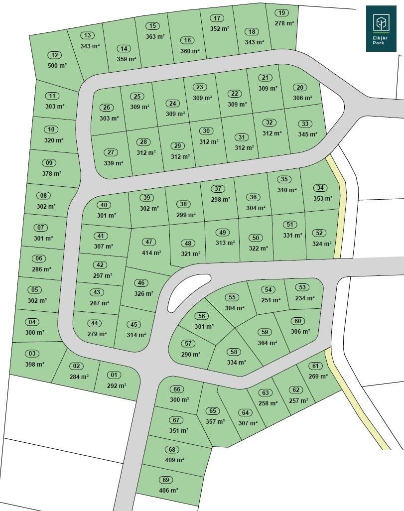Grundstücksplan - Gesamt