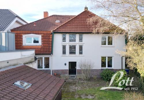 Rückwärtige Hausansicht