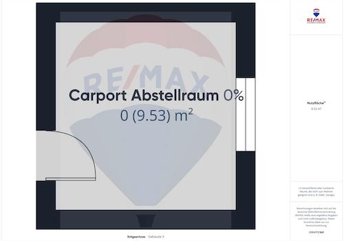 Carport Abstellraum