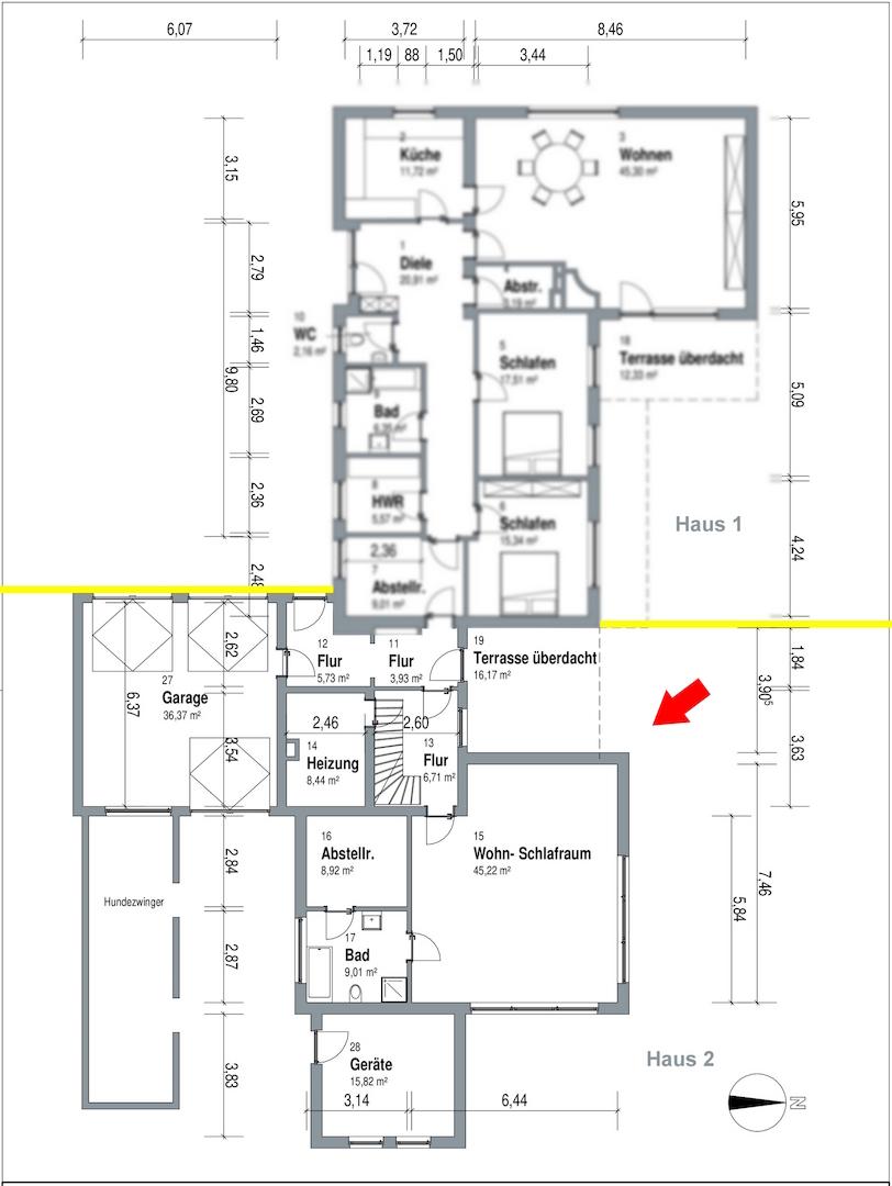 Grundriss Erdgeschoss