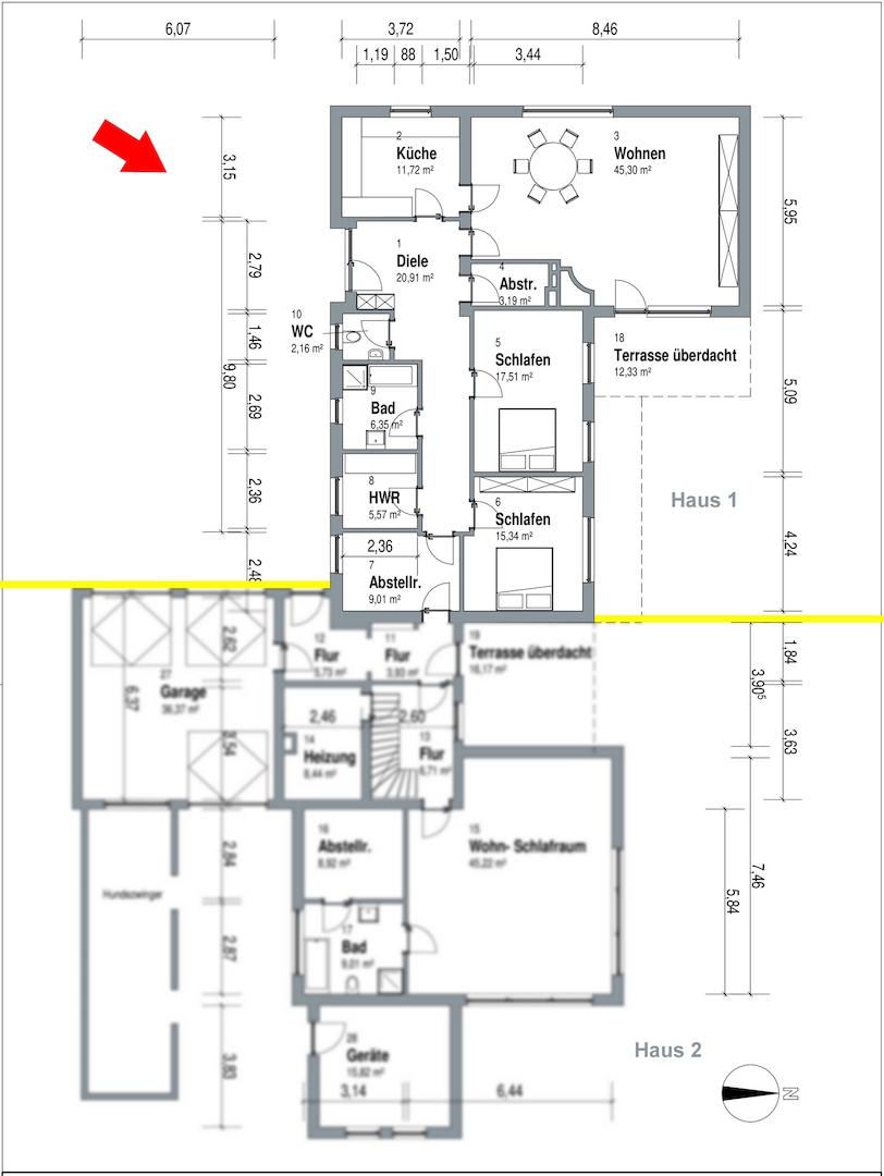 Grundriss Erdgeschoss