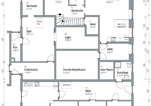 Grundriss Erdgeschoss