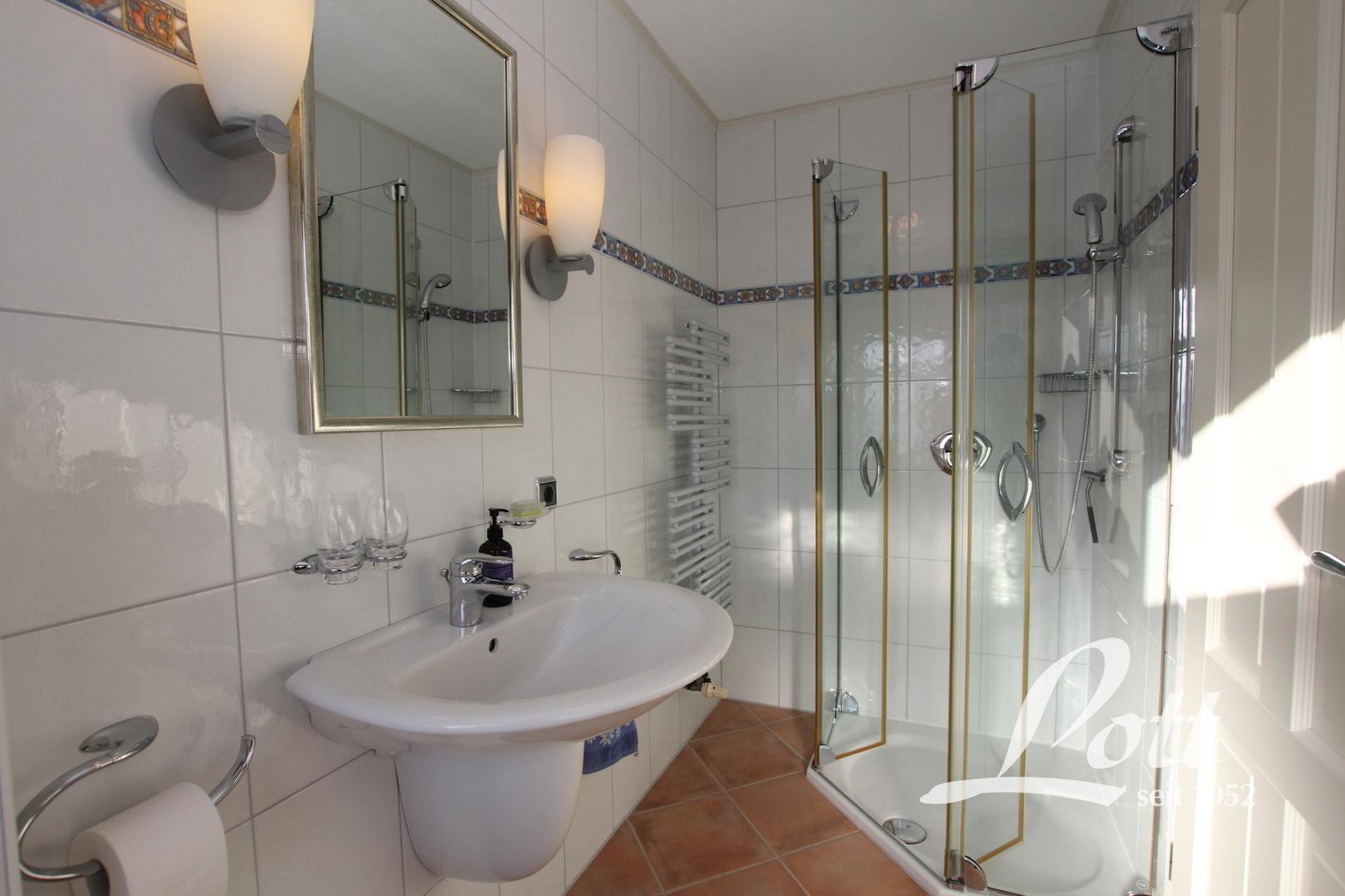 Gästebad im Dachgeschoss