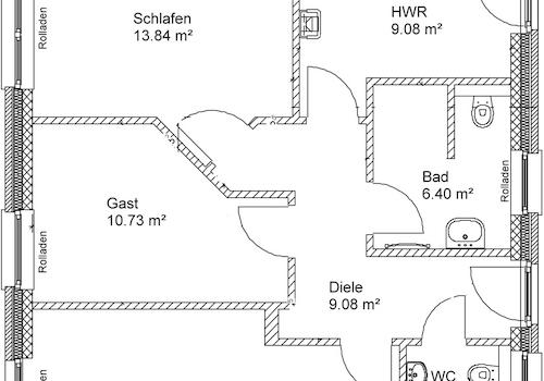 Grundriss Erdgeschoss