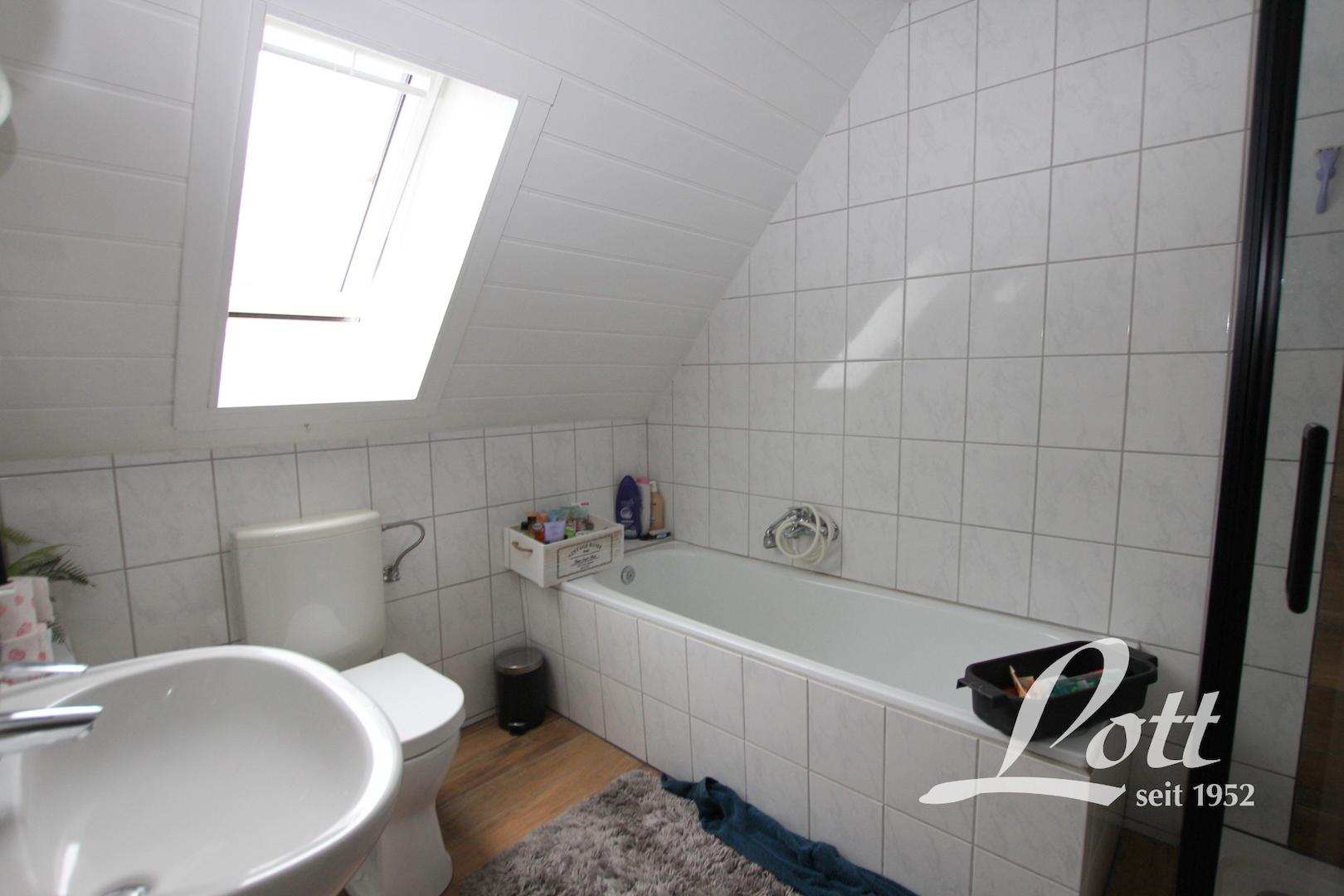 Badezimmer Dachgeschoss