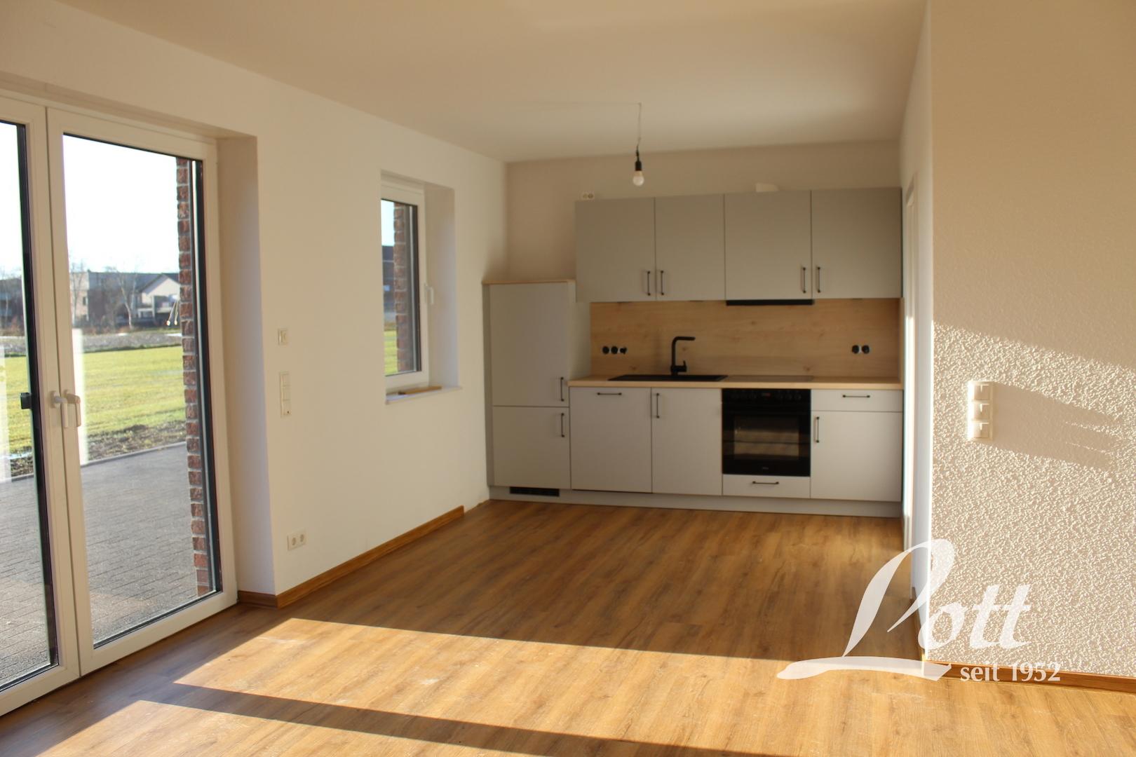 offener Wohn-, Ess- und Küchenbereich