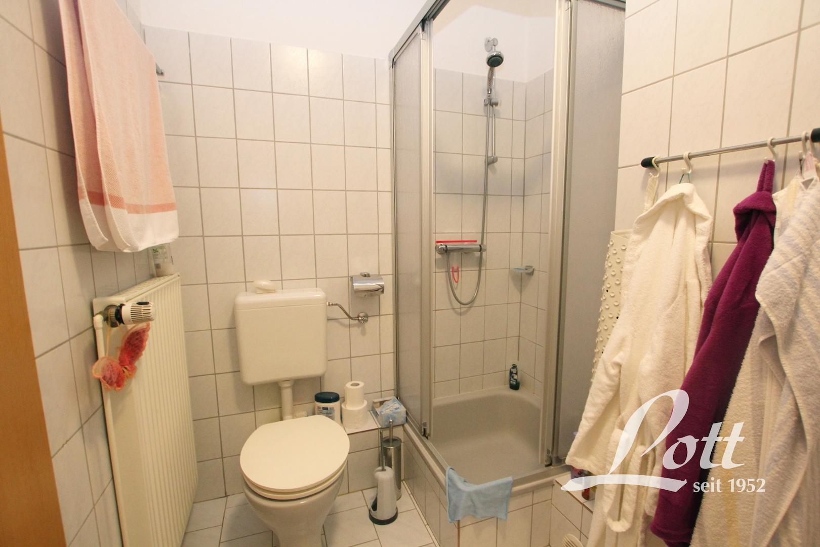Badezimmer im Dachgeschoss