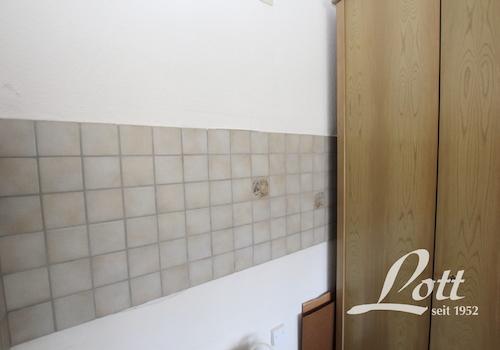 Fliesenspiegel im "Küchenraum"