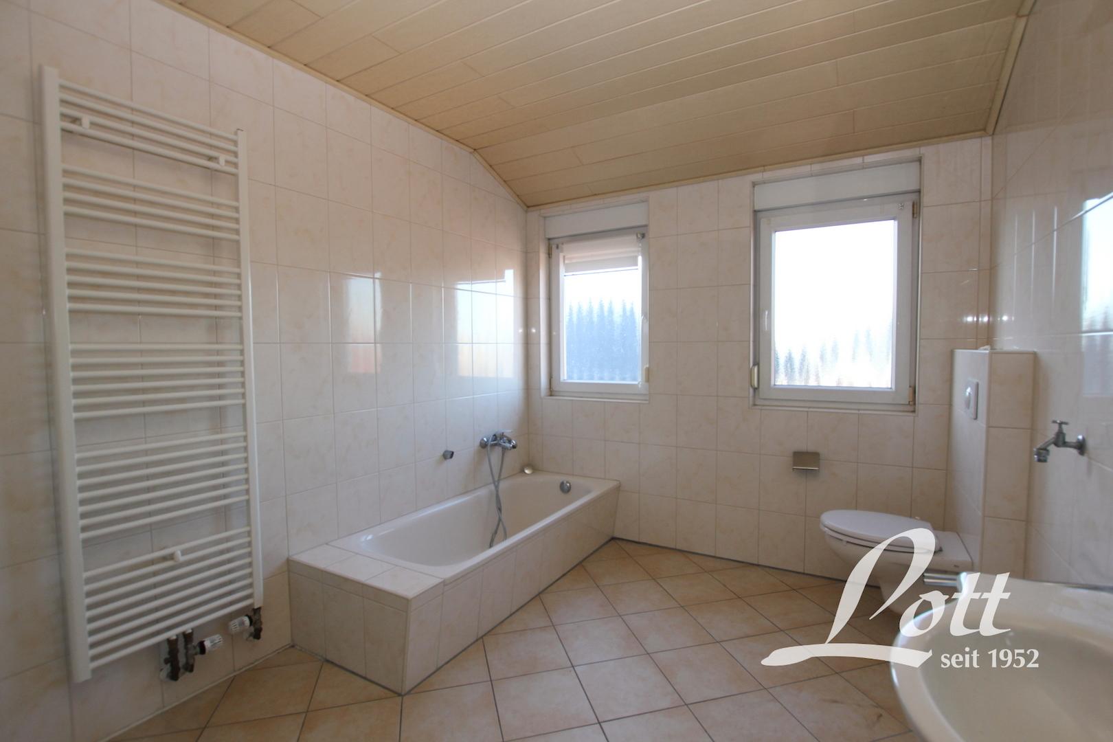 Badezimmer Dachgeschoss