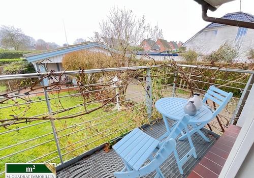 Balkon vor der Küche
