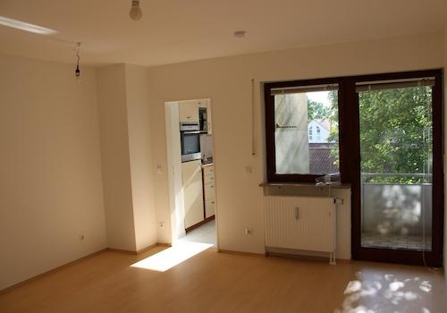 Wohnzimmer Zugang Küche