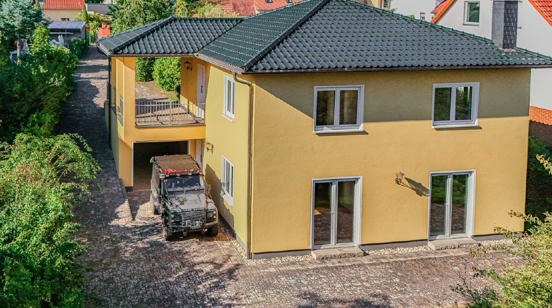 Hausansicht Gartenseite