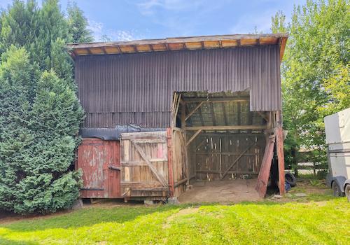 Traktorgarage