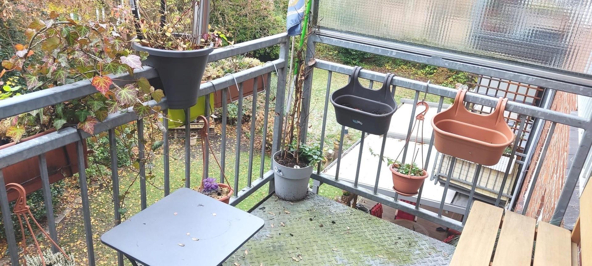 Balkon zum Innenhof