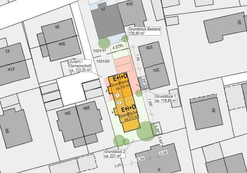 Lageplan Haus A