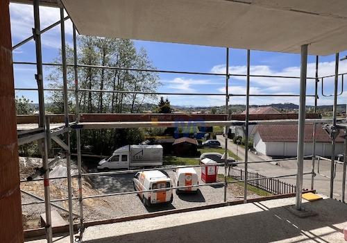Ausblick Balkon