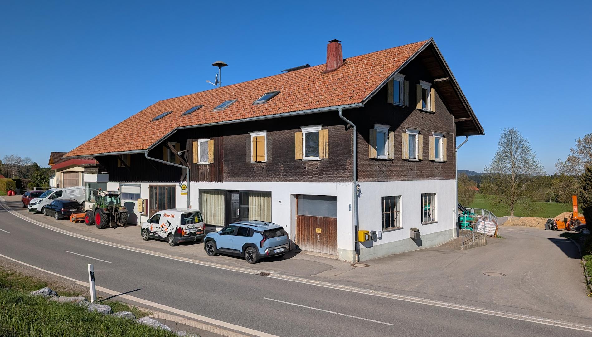 Ansicht von der Straße
