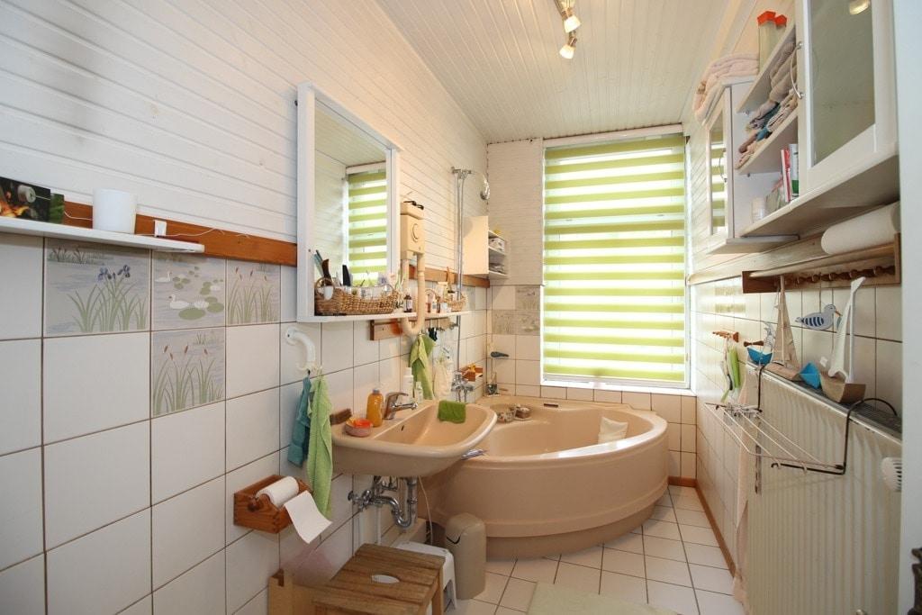 Badezimmer im Erdgeschoss 