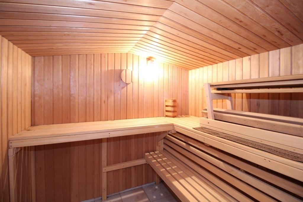 Sauna im Gartenhaus