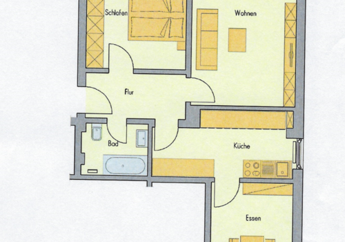Grundriss Wohnung