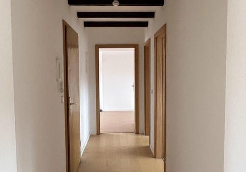 Wohnungsflur zu den Räumen