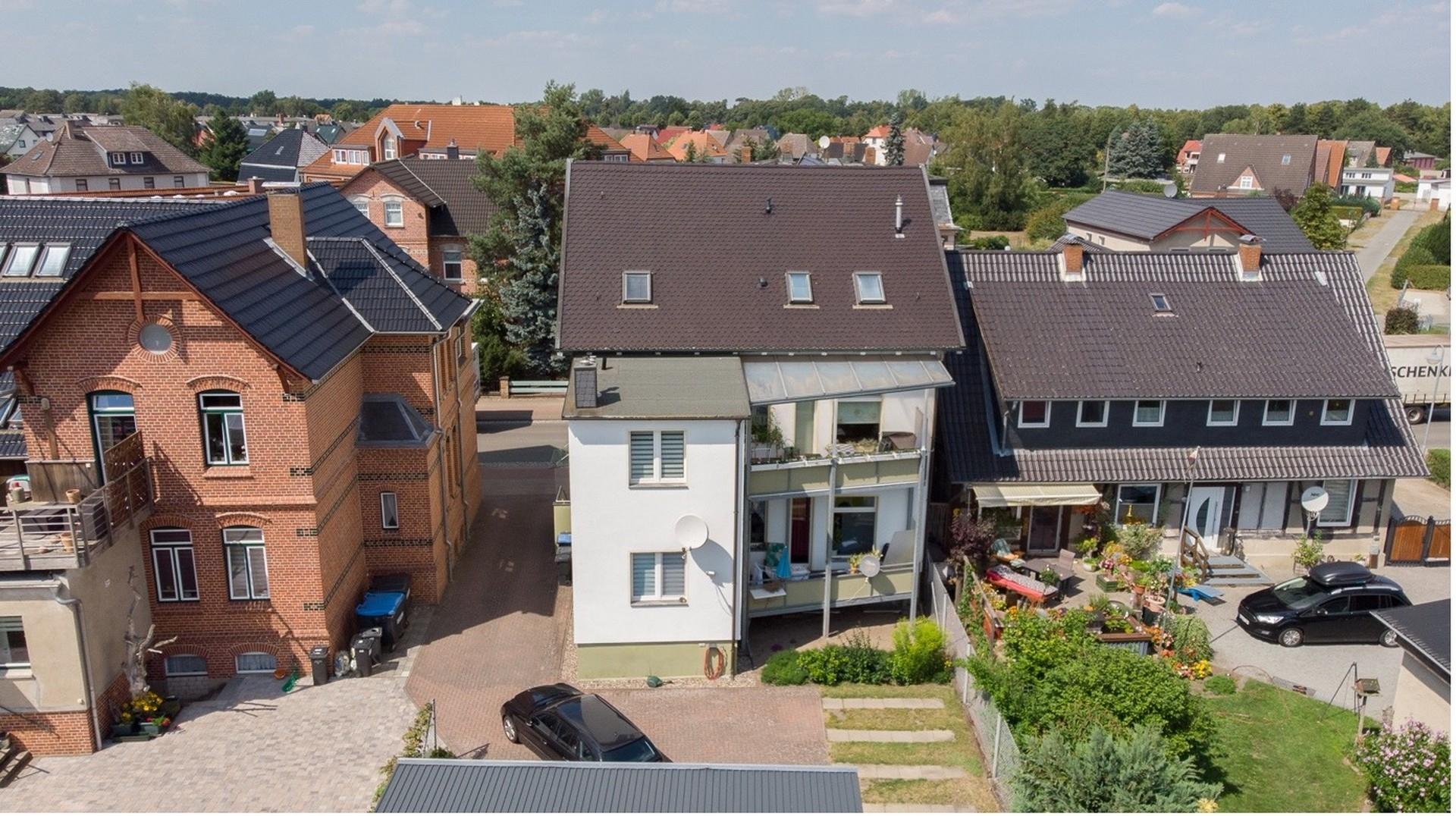 Rückseite des Gebäudes 