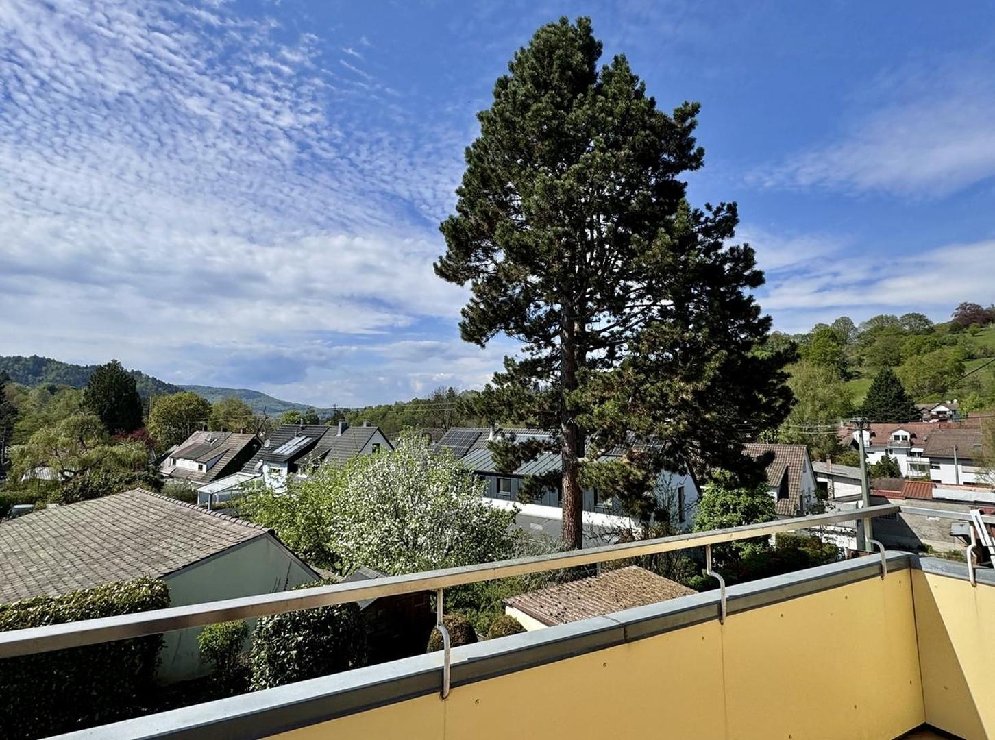 Weitsicht Balkon OG Wohnung