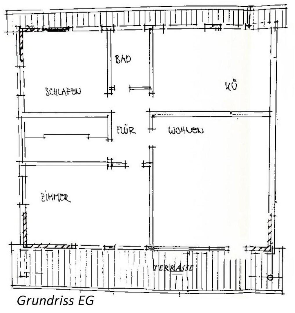 Grundriss EG Wohnung 