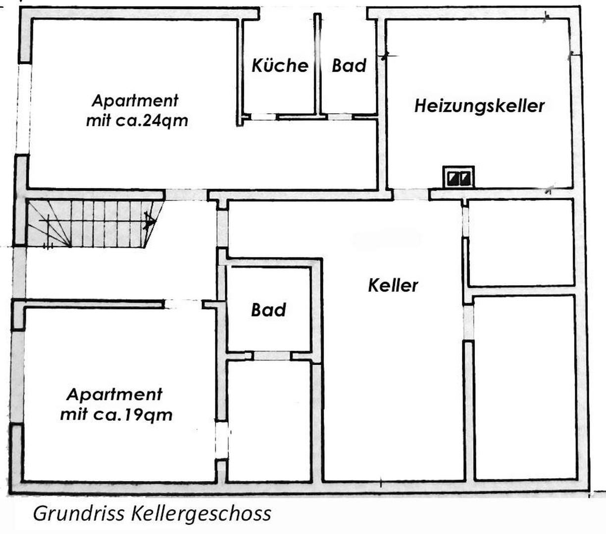 Grundriss Kellergeschoss