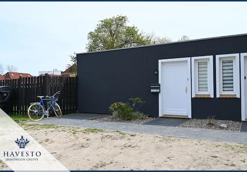 Blick auf den Bungalow