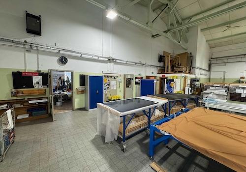 Ansicht Büros und Meisterbüros