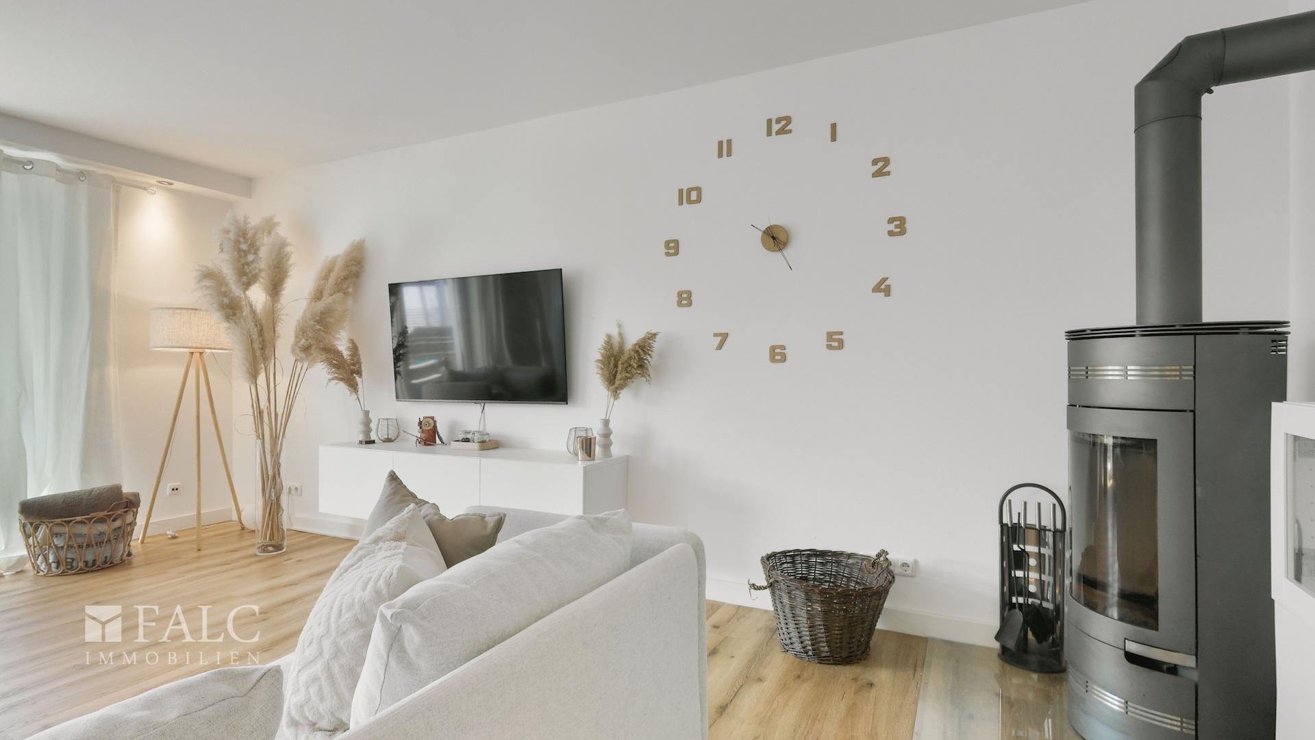 Wohnzimmer Kaminecke