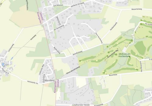 Geolyzer Kartenausschnitt