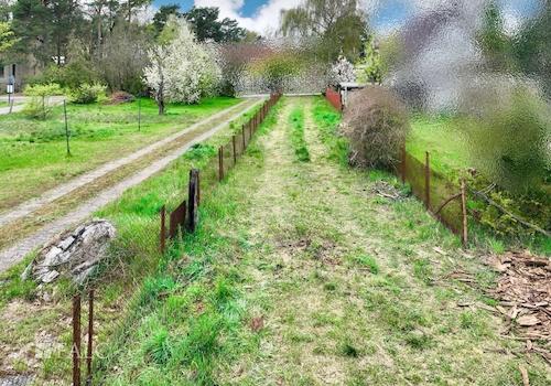 Zuwegung Richtung Straße