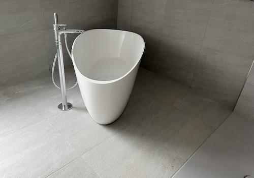 Freistehende Badewanne