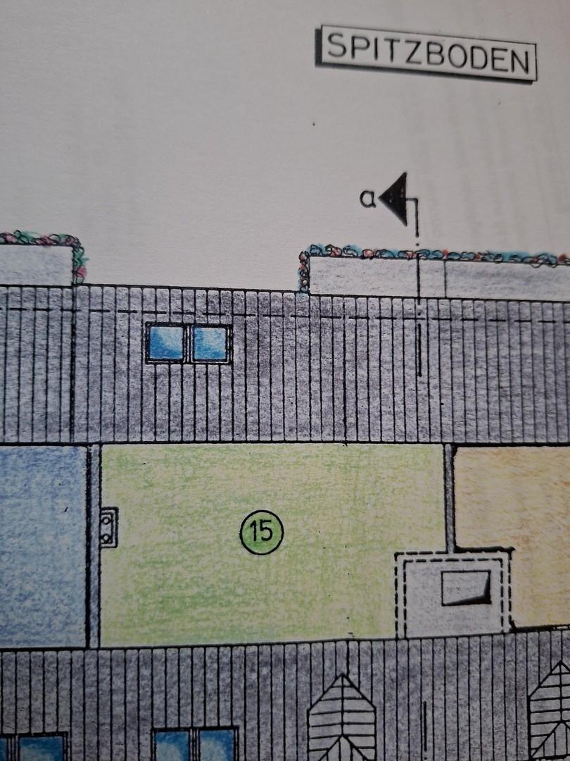 Grundriss Spitzboden