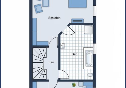 Grundriss Obergeschoss