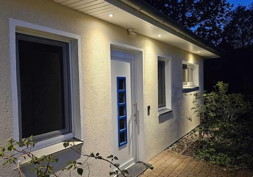 Eingang am Abend Detail