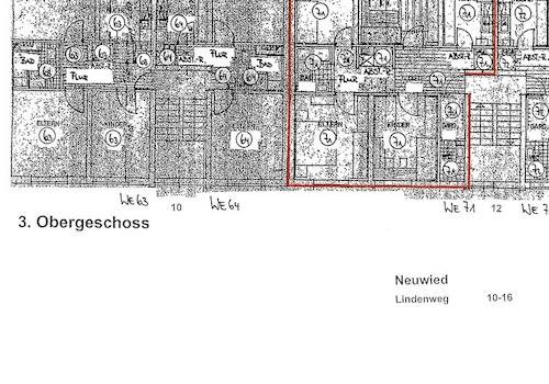 Grundriss WE 71